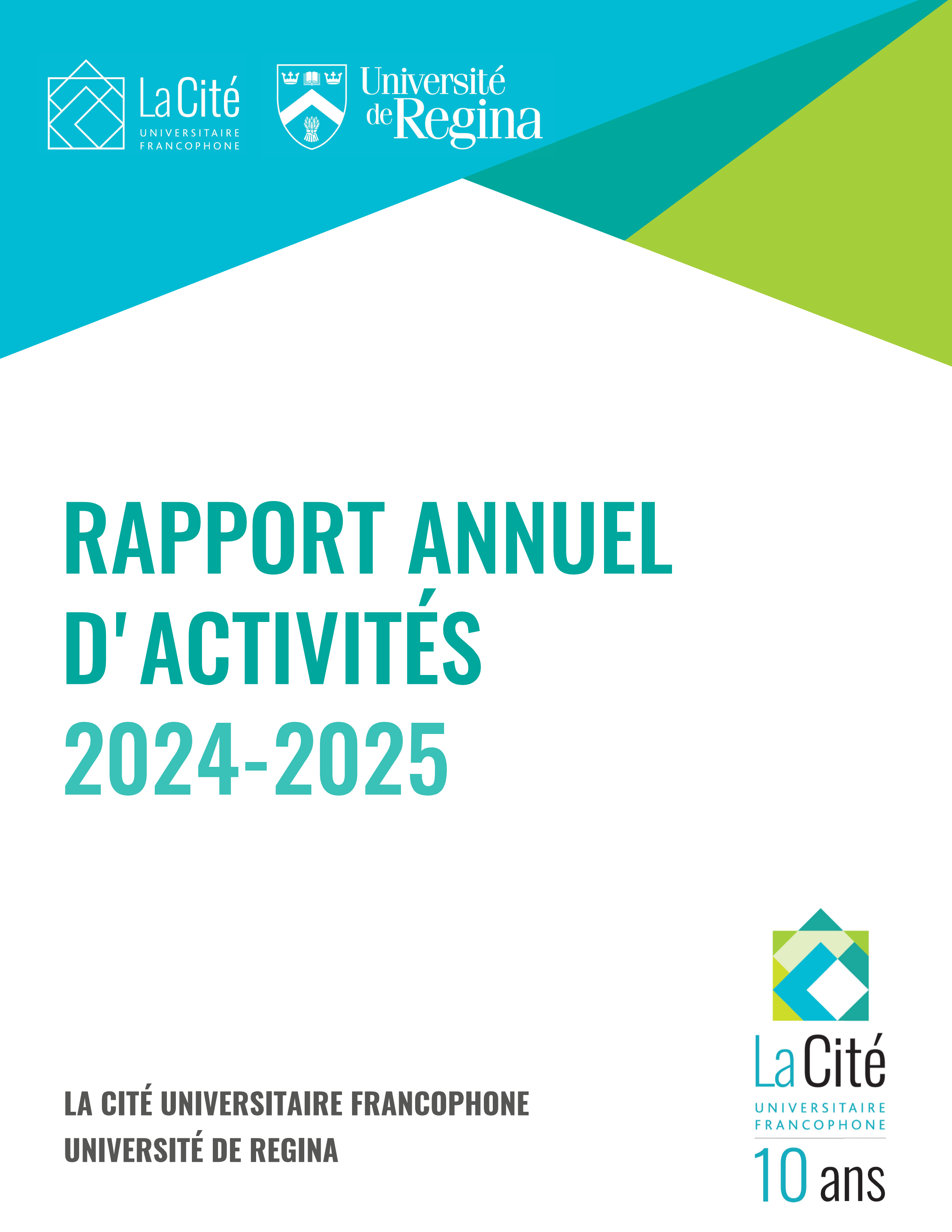 Rapport Annuel d'Activités 2024-2025